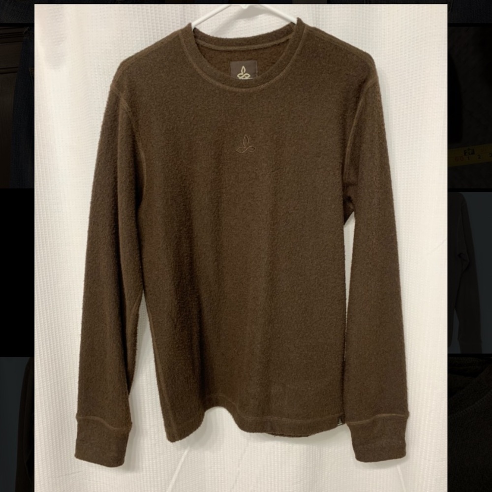 Men’s small PrAna crew neck sweater